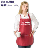 Star Baker Apron - Short Royal