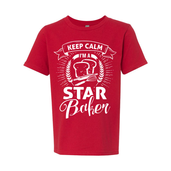 Keep Calm I'm a Star Baker Youth T-shirt