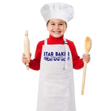 Toddler Star Baker Apron - White