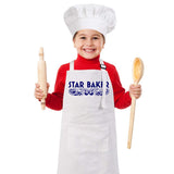 Youth Star Baker Apron - White