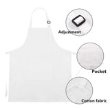 Youth Star Baker Apron - White