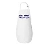 Star Baker Apron - Long White