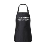 Star Baker Apron - Short Black